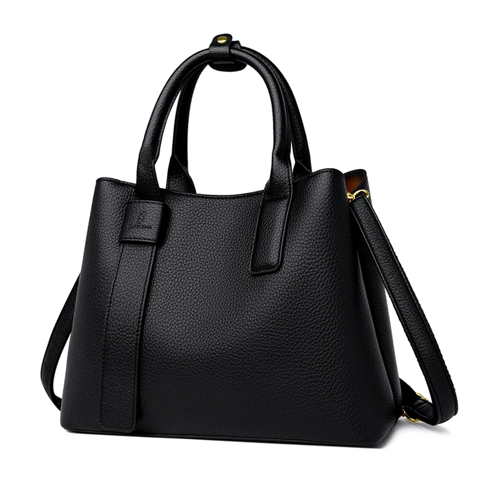 Bolsos de mano a la moda para mujer, bolso de mano de cuero suave, | Accesorios de moda · Omeda.es - Imagen 22