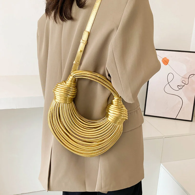Bolsos de mano para mujer 2025, oro nuevo, marca de diseñador de | Accesorios de moda · Omeda.es - Imagen 12
