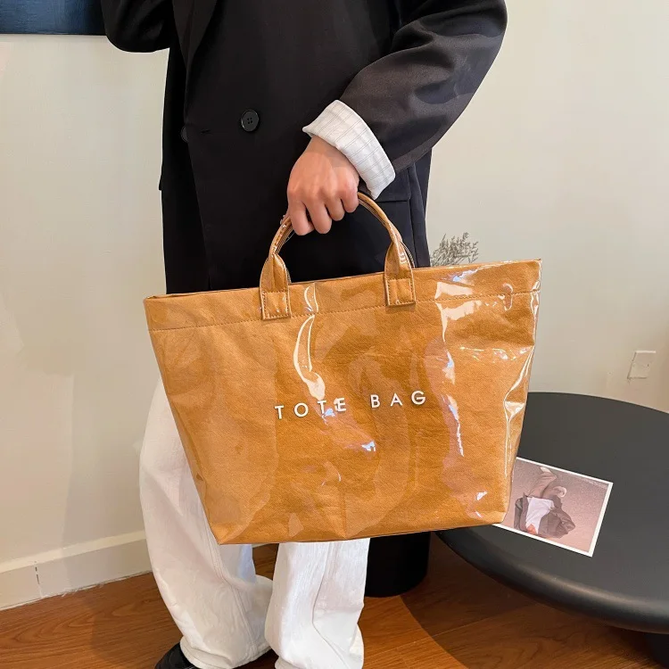 Bolsos de mano para mujer, nuevo bolso de Color sólido, bolso | Accesorios de moda · Omeda.es - Imagen 13