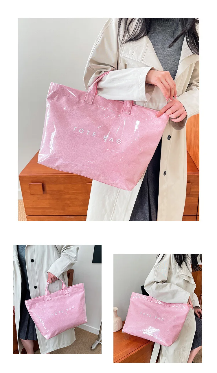 Bolsos de mano para mujer, nuevo bolso de Color sólido, bolso | Accesorios de moda · Omeda.es - Imagen 7