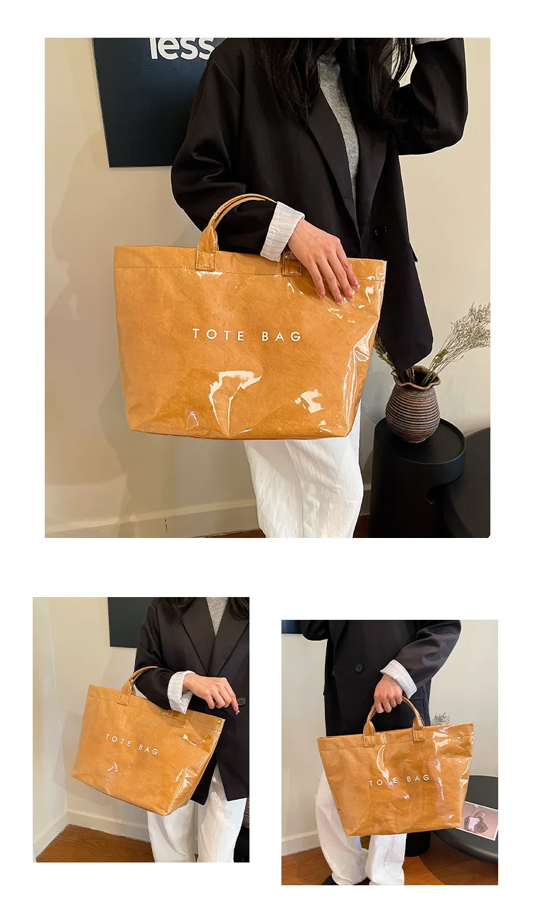 Bolsos de mano para mujer, nuevo bolso de Color sólido, bolso | Accesorios de moda · Omeda.es - Imagen 8