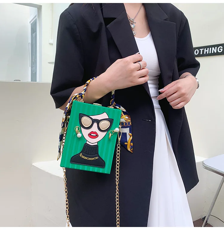 Bolsos de noche para mujer, novedad de 2024, bandolera de cuero a la | Accesorios de moda · Omeda.es - Imagen 20