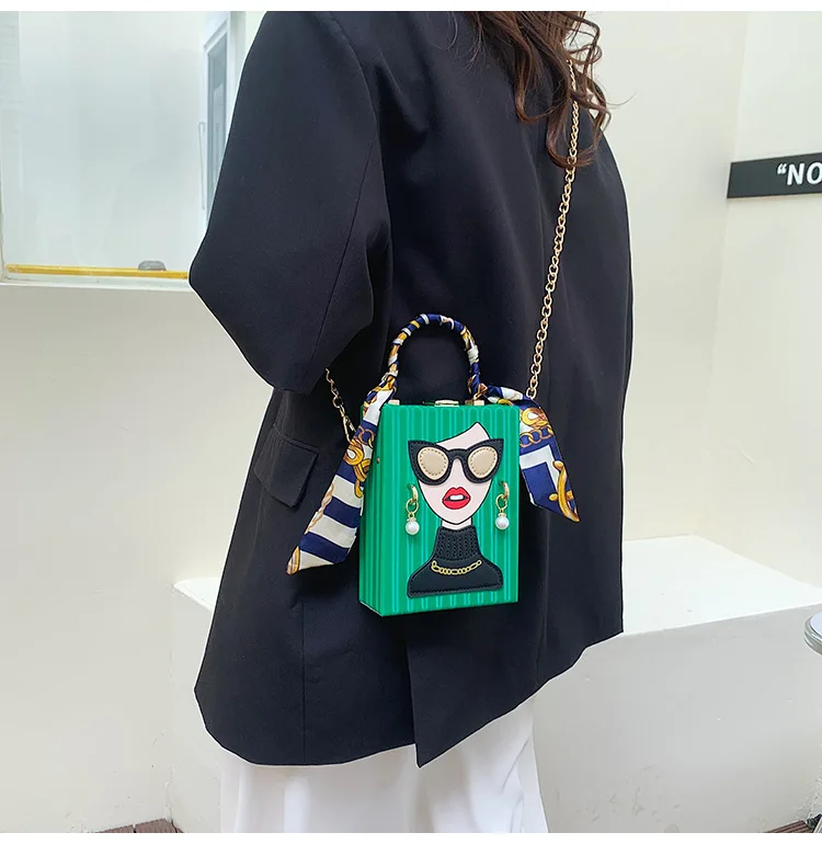 Bolsos de noche para mujer, novedad de 2024, bandolera de cuero a la | Accesorios de moda · Omeda.es - Imagen 22