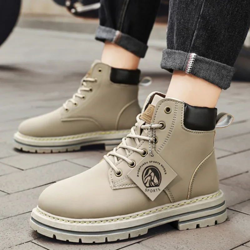 Botas altas, zapatos de cuero para hombre, botines de moda para | Zapatos y calzado · Omeda.es - Imagen 15