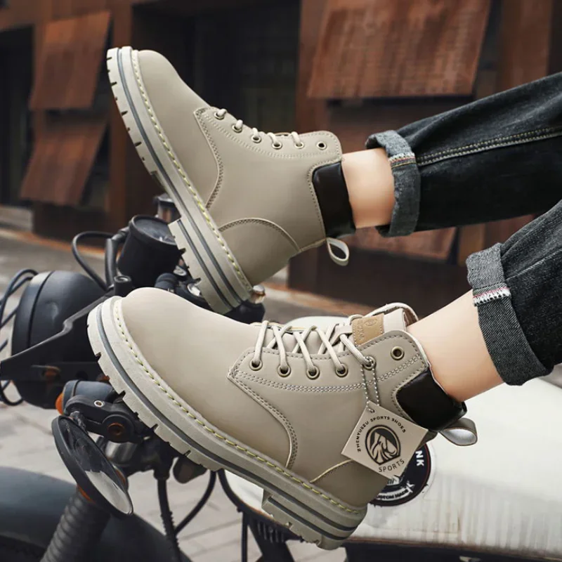 Botas altas, zapatos de cuero para hombre, botines de moda para | Zapatos y calzado · Omeda.es - Imagen 16