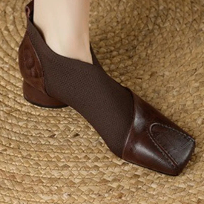 Botas cortas de moda para mujer, botas Chelsea ligeras y versátiles | Zapatos y calzado · Omeda.es - Imagen 6