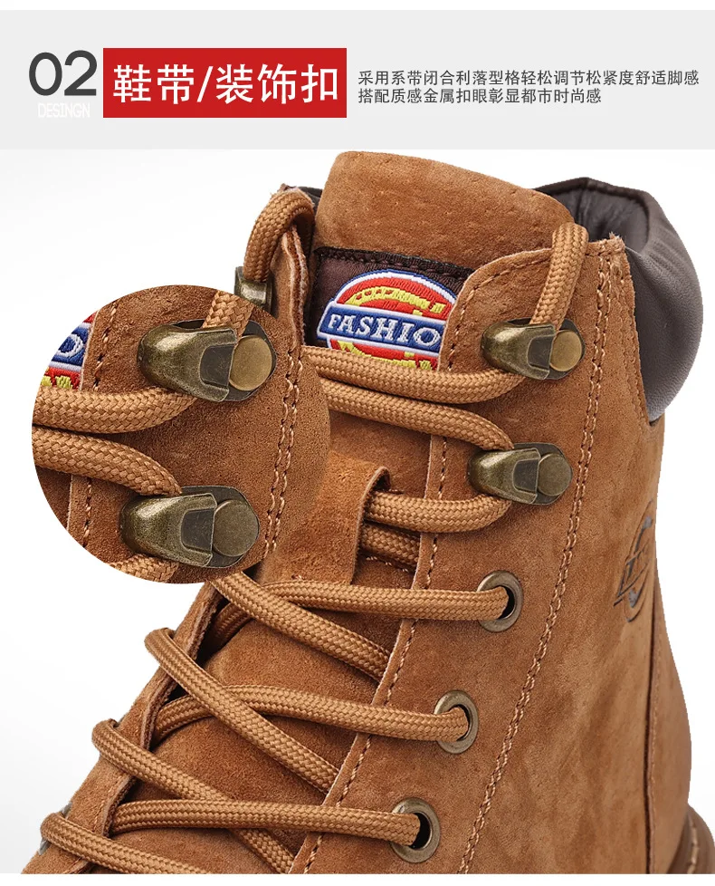 Botas de cuero genuino para hombre, zapatos informales para | Zapatos y calzado · Omeda.es - Imagen 8