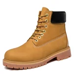 Botas de cuero para hombre, informales, resistentes al desgaste, a la | Zapatos y calzado · Omeda.es