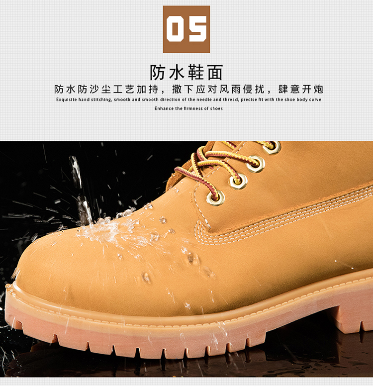 Botas de cuero para hombre, informales, resistentes al desgaste, a la | Zapatos y calzado · Omeda.es - Imagen 13