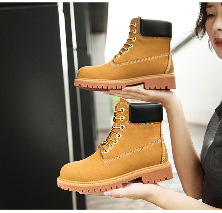 Botas de cuero para hombre, informales, resistentes al desgaste, a la | Zapatos y calzado · Omeda.es - Imagen 16