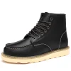 Botas de cuero de invierno para hombre, botas de nieve cálidas con | Zapatos y calzado · Omeda.es