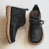 Botas de cuero a la moda para hombre, zapatos informales Retro de | Zapatos y calzado · Omeda.es