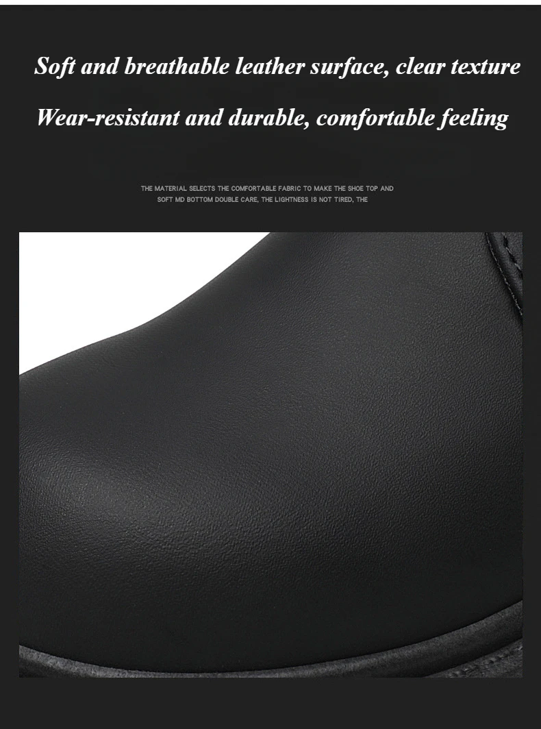 Botas de cuero negro para hombre, plataforma alta con cordones, botas | Zapatos y calzado · Omeda.es - Imagen 10