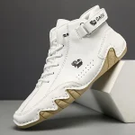 Botas de cuero PU para hombre y mujer, zapatos informales, Zapatillas | Zapatos y calzado · Omeda.es