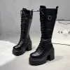 Botas hasta la rodilla para Mujer, zapatos de tacón alto con | Zapatos y calzado · Omeda.es