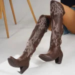 Botas hasta la rodilla, zapatos para mujer, novedad de 2025, botas de | Zapatos y calzado · Omeda.es
