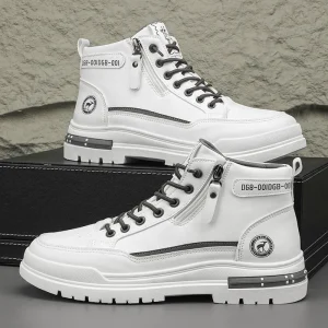 Botas informales transpirables a la moda 2025, botines Retro de alta | Zapatos y calzado · Omeda.es