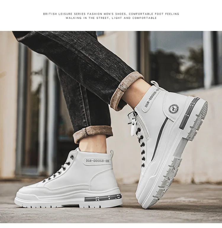 Botas informales transpirables a la moda 2025, botines Retro de alta | Zapatos y calzado · Omeda.es - Imagen 12