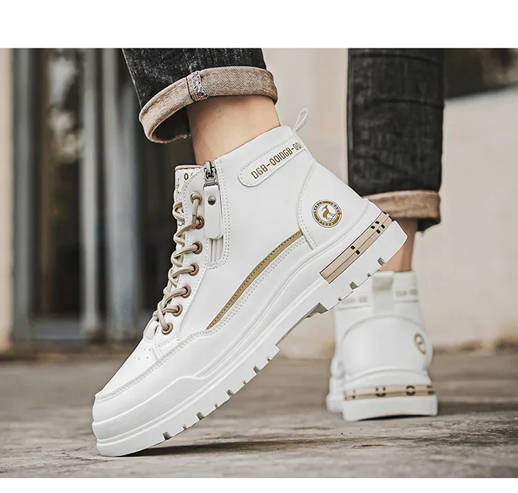 Botas informales transpirables a la moda 2025, botines Retro de alta | Zapatos y calzado · Omeda.es - Imagen 16