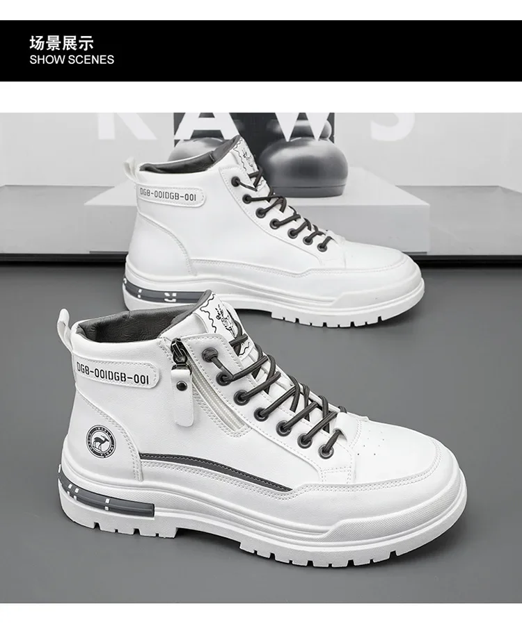 Botas informales transpirables a la moda 2025, botines Retro de alta | Zapatos y calzado · Omeda.es - Imagen 19