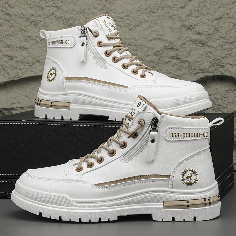 Botas informales transpirables a la moda 2025, botines Retro de alta | Zapatos y calzado · Omeda.es - Imagen 23