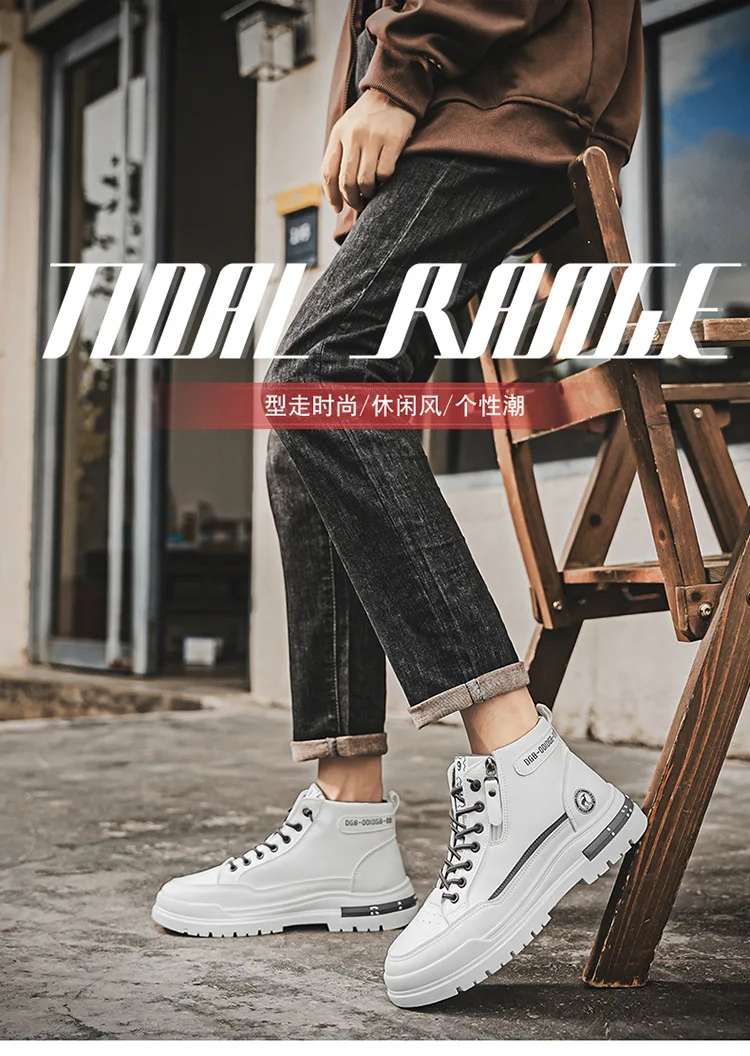 Botas informales transpirables a la moda 2025, botines Retro de alta | Zapatos y calzado · Omeda.es - Imagen 3