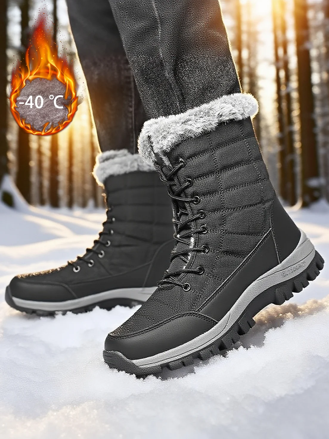 Botas de invierno para hombre, zapatos, botas de goma para | Zapatos y calzado · Omeda.es - Imagen 2