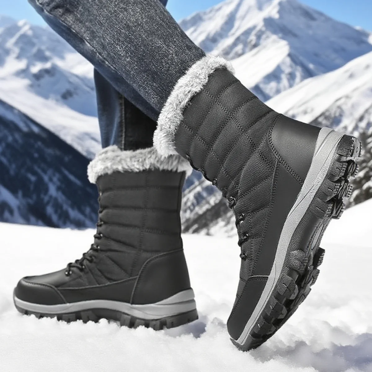 Botas de invierno para hombre, zapatos, botas de goma para | Zapatos y calzado · Omeda.es - Imagen 4