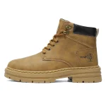 Botas de moda para hombre, zapatos de cuero con plataforma cómodos de | Zapatos y calzado · Omeda.es