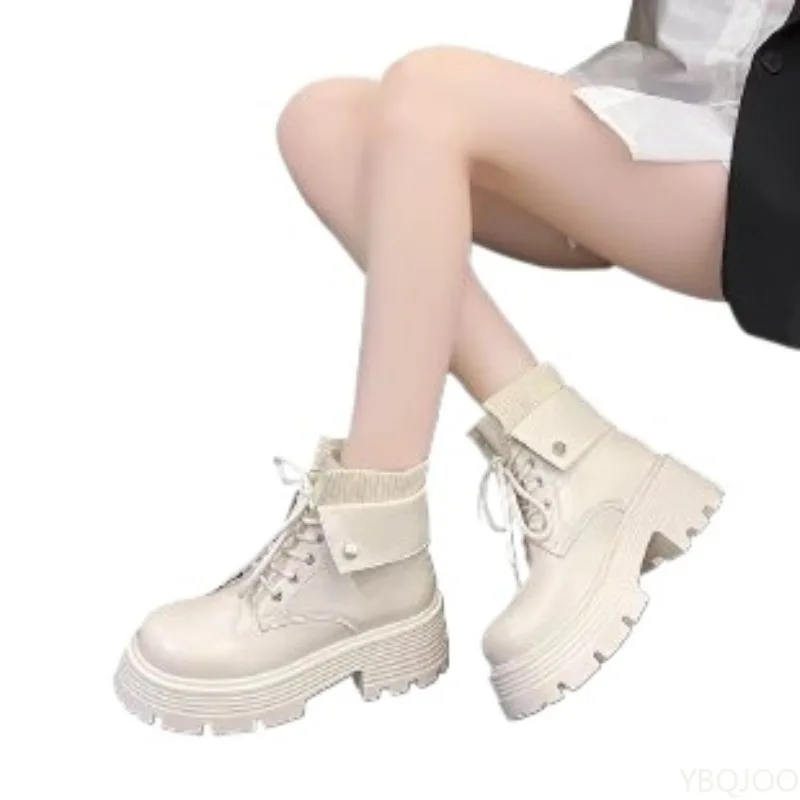 Botas de mujer versátiles de moda Retro Otoño Invierno nuevas botas | Zapatos y calzado · Omeda.es - Imagen 7