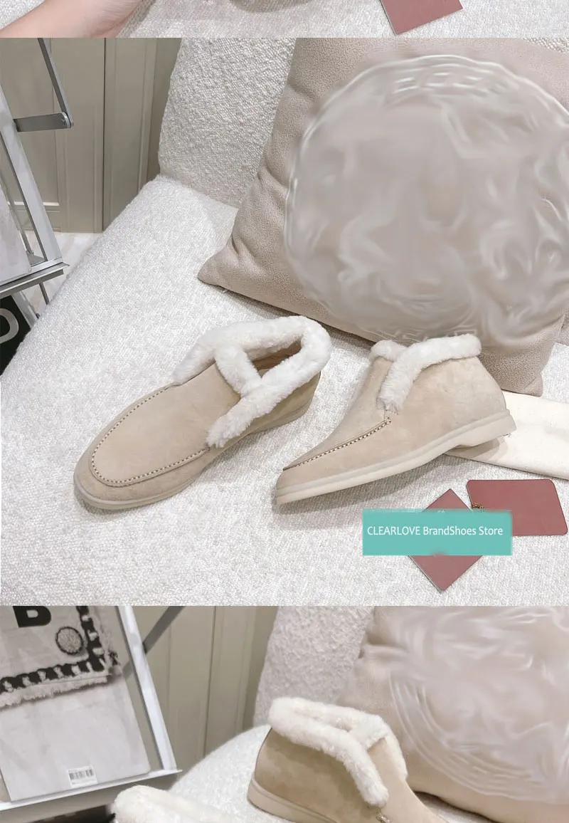 Botas de nieve de invierno para mujer, mocasines cálidos de una pieza | Zapatos y calzado · Omeda.es - Imagen 10