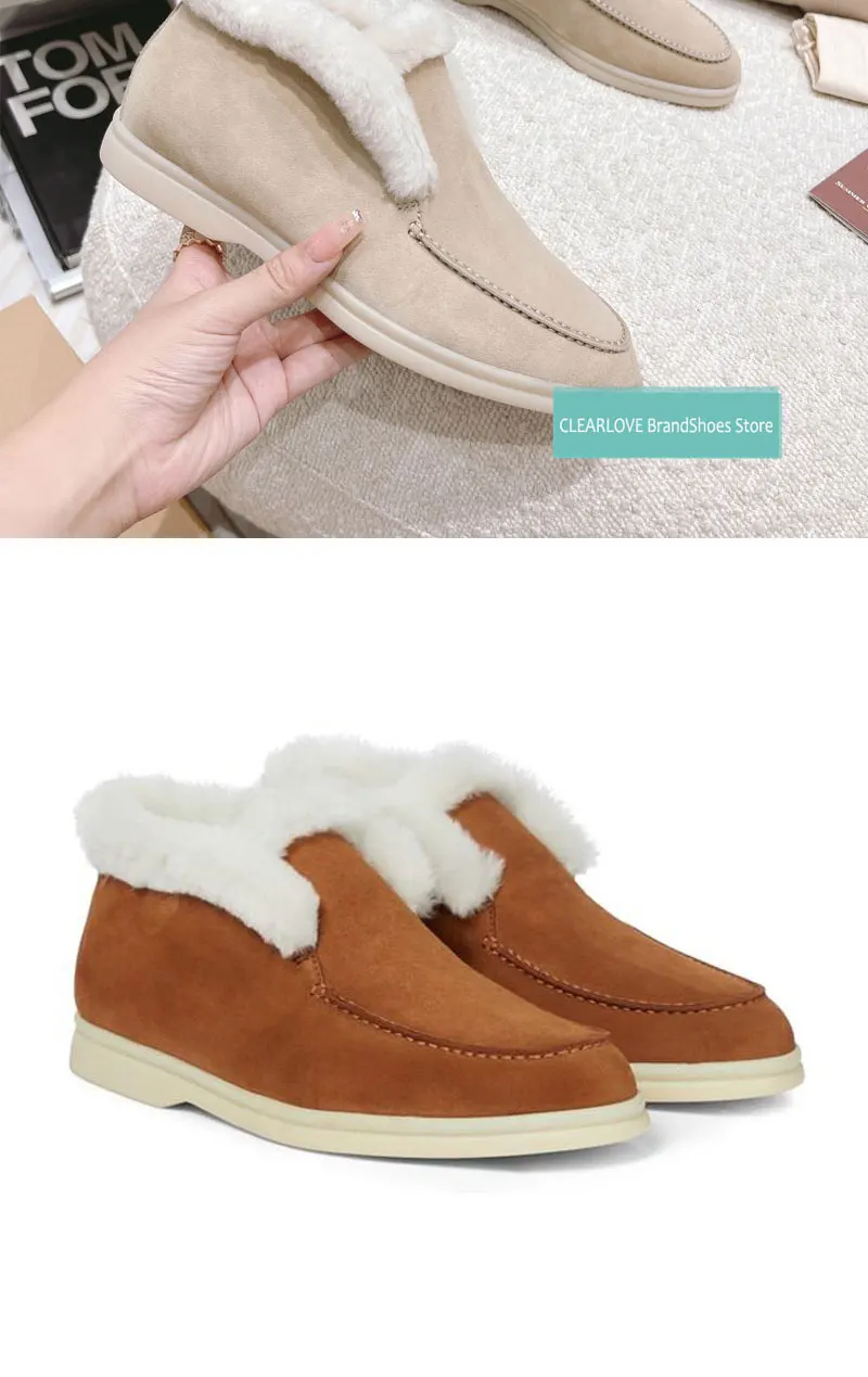 Botas de nieve de invierno para mujer, mocasines cálidos de una pieza | Zapatos y calzado · Omeda.es - Imagen 11