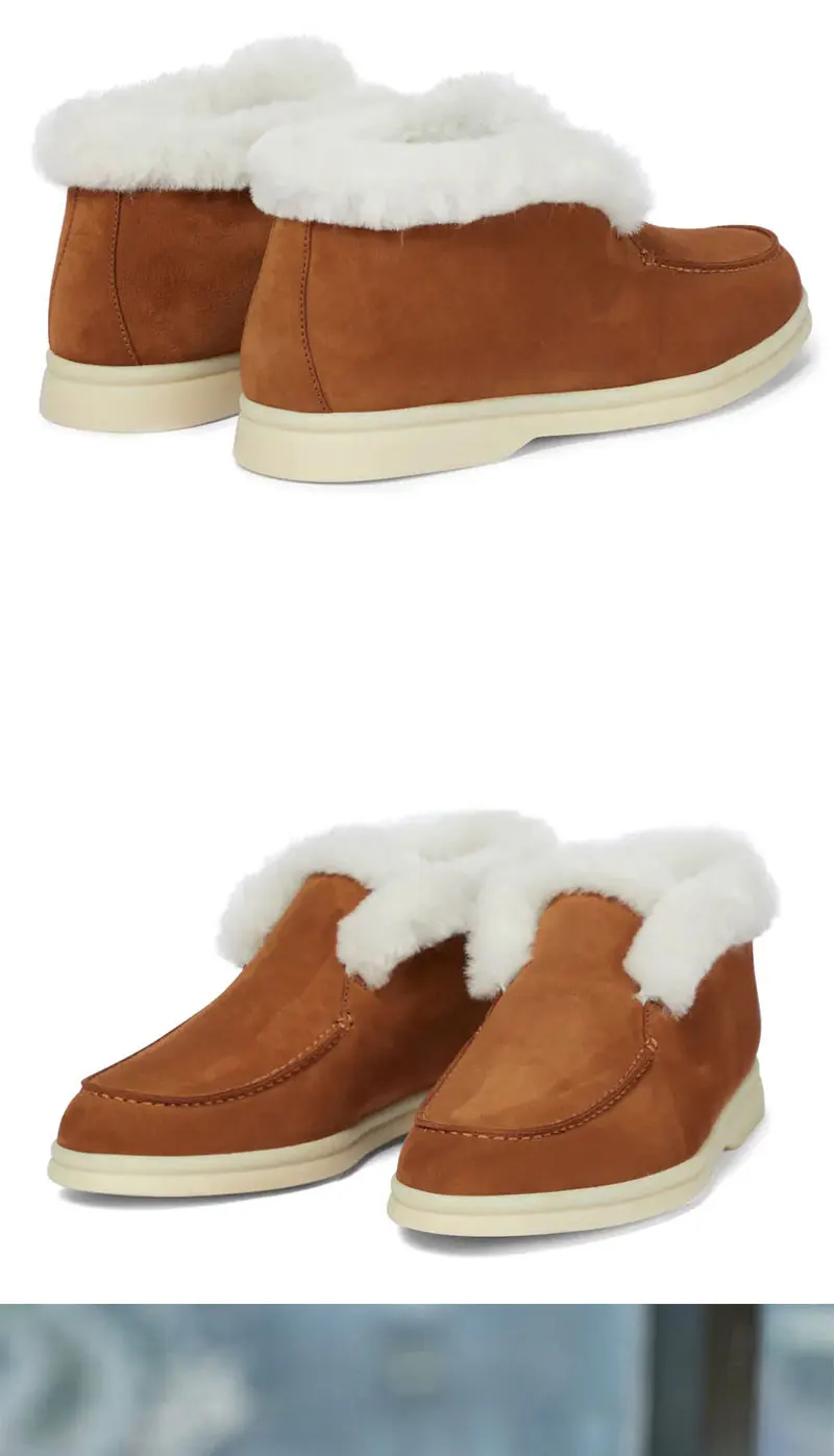 Botas de nieve de invierno para mujer, mocasines cálidos de una pieza | Zapatos y calzado · Omeda.es - Imagen 12