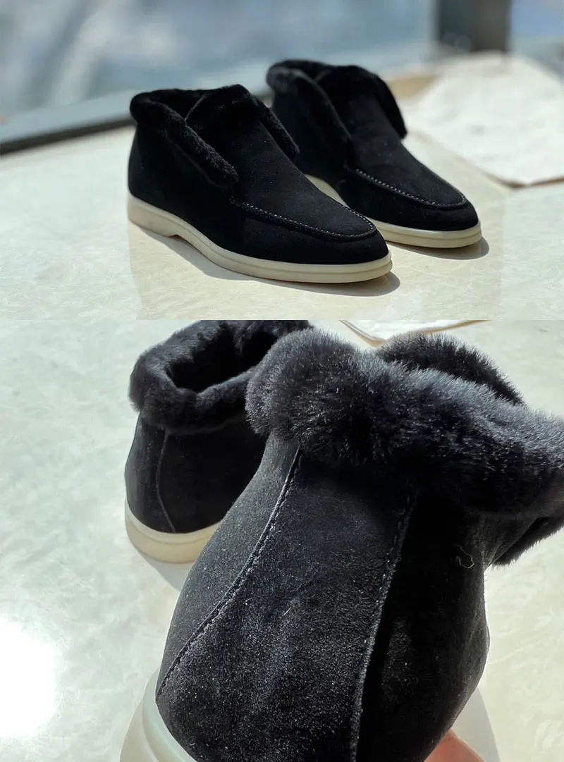 Botas de nieve de invierno para mujer, mocasines cálidos de una pieza | Zapatos y calzado · Omeda.es - Imagen 13