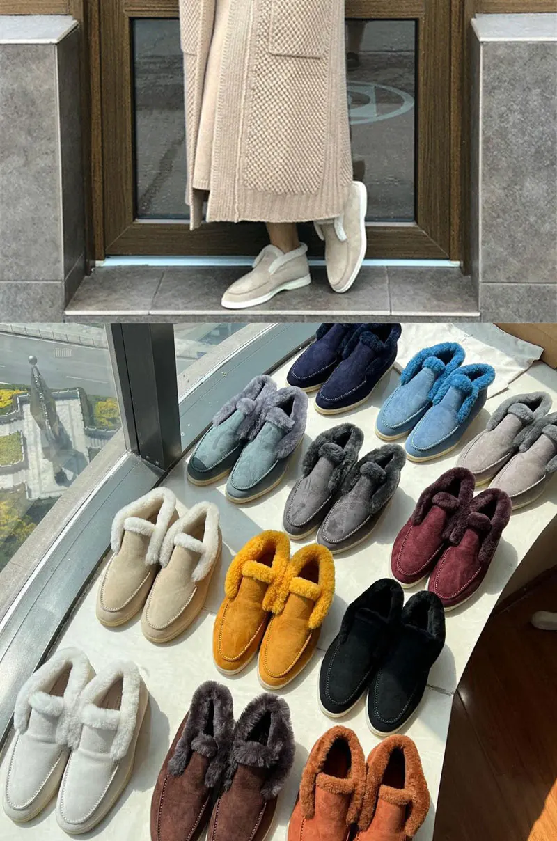 Botas de nieve de invierno para mujer, mocasines cálidos de una pieza | Zapatos y calzado · Omeda.es - Imagen 4