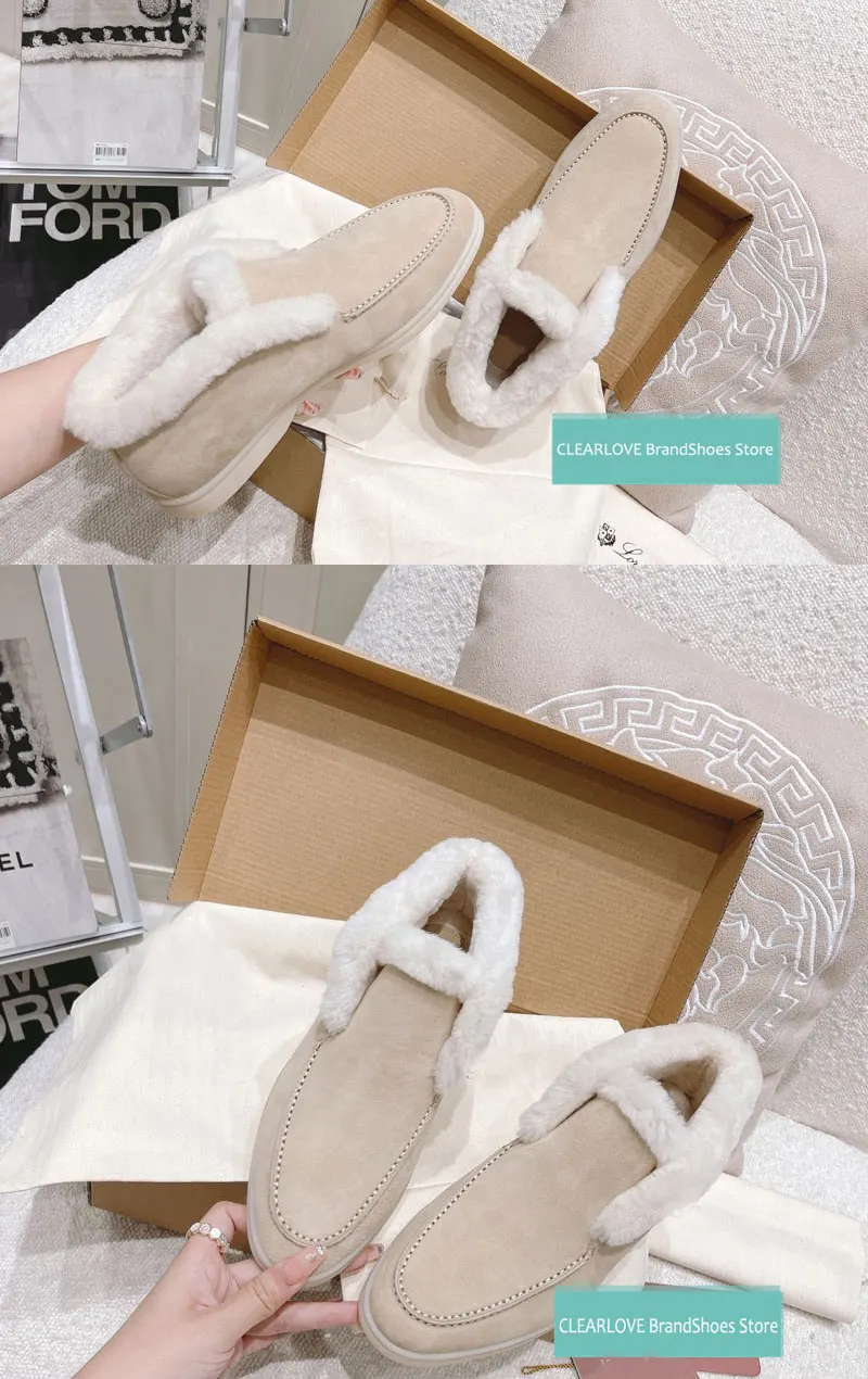 Botas de nieve de invierno para mujer, mocasines cálidos de una pieza | Zapatos y calzado · Omeda.es - Imagen 9