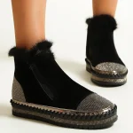 Botas De tacón bajo con punta redonda para Mujer, zapatos De | Zapatos y calzado · Omeda.es