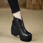 Botines de mujer 2025, moda Vintage de otoño, botas cortas con | Zapatos y calzado · Omeda.es
