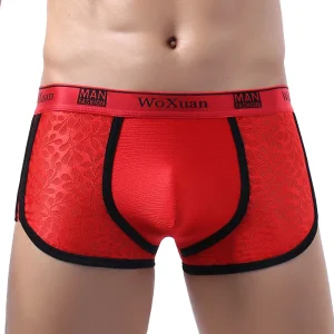 Bóxer de encaje transpirable para Hombre, ropa interior Sexy, bragas | Ropa de hombre · Omeda.es