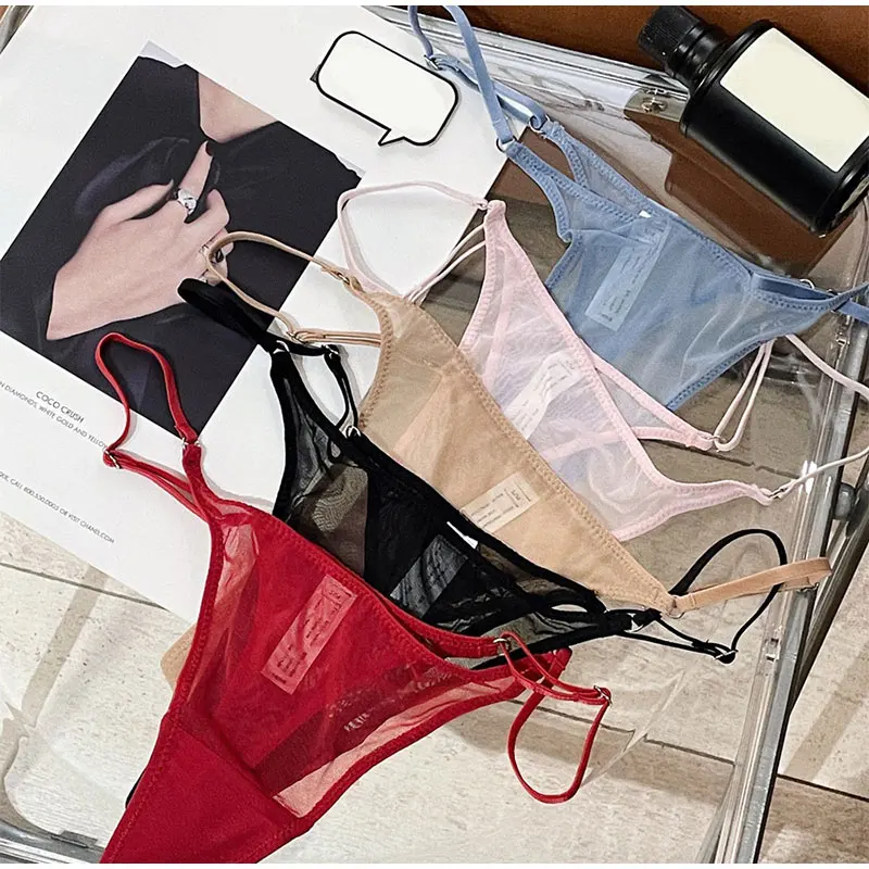 Bragas de mujer, lencería Sexy, Tanga de malla ultrafina, ropa | Ropa de mujer · Omeda.es - Imagen 11