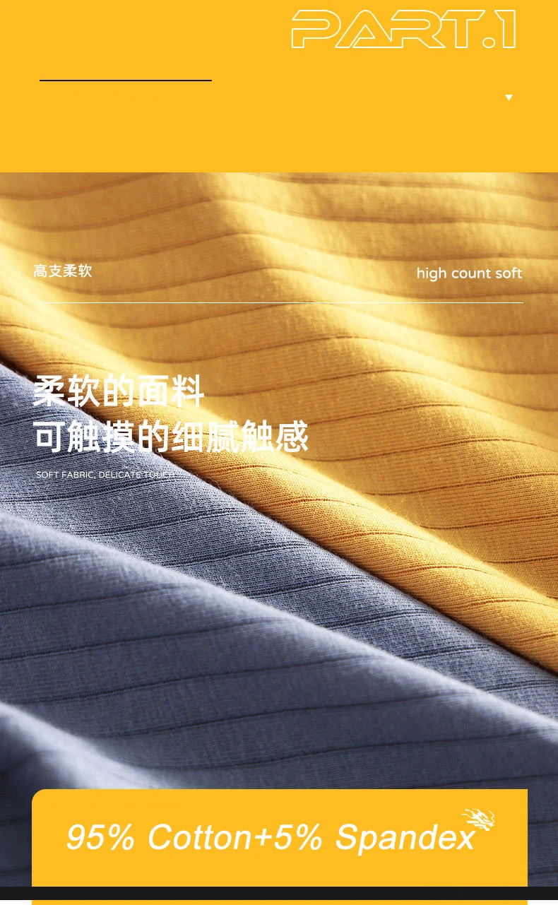 Calzoncillos de algodón para hombre, calzoncillos cómodos de alta | Ropa de hombre · Omeda.es - Imagen 5