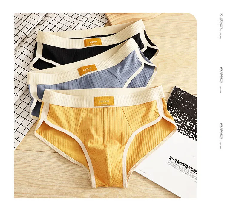 Calzoncillos de algodón para hombre, calzoncillos cómodos de alta | Ropa de hombre · Omeda.es - Imagen 9