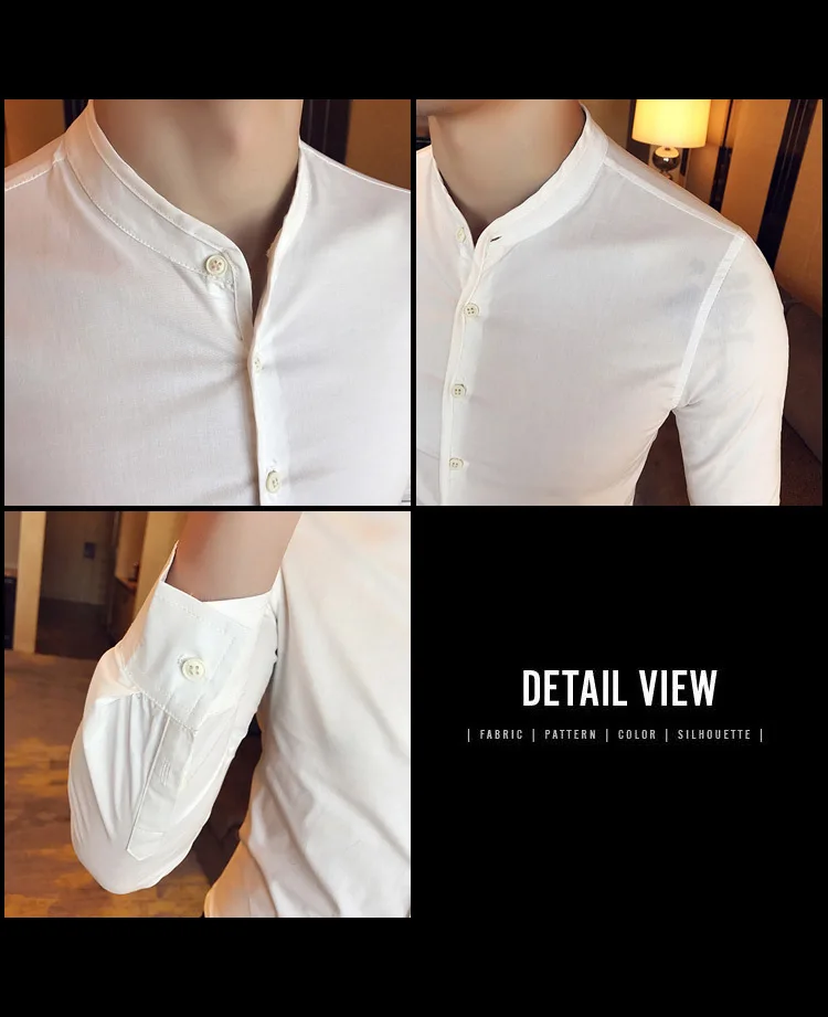 Camisa ajustada para hombre, Camisas de manga larga informales de | Ropa de hombre · Omeda.es - Imagen 15