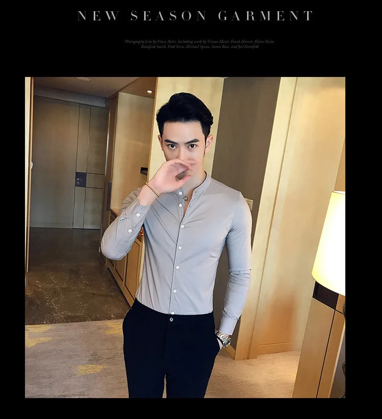 Camisa ajustada para hombre, Camisas de manga larga informales de | Ropa de hombre · Omeda.es - Imagen 38