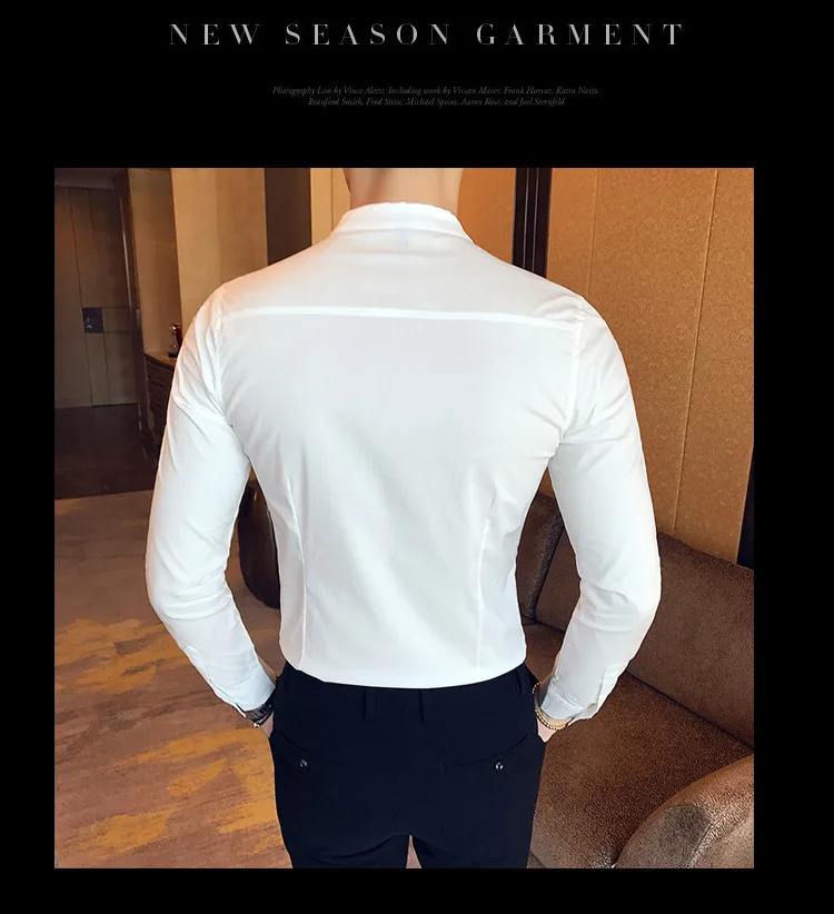 Camisa ajustada para hombre, Camisas de manga larga informales de | Ropa de hombre · Omeda.es - Imagen 7