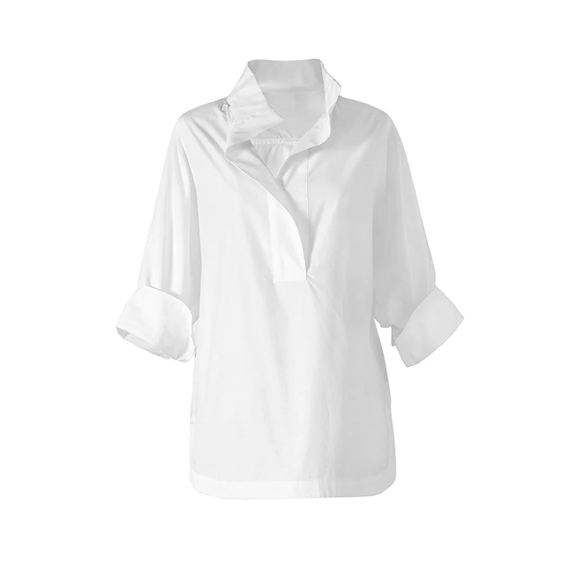 Camisa de algodón para mujer, Tops, otoño 20220, nueva camiseta | Ropa de mujer · Omeda.es
