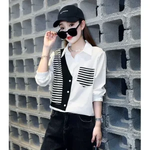 Camisa y blusa para mujer, Tops sencillos Retro para ir al trabajo, | Ropa de mujer · Omeda.es