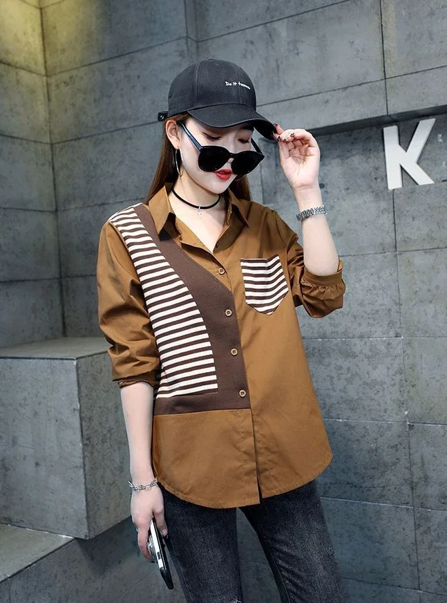 Camisa y blusa para mujer, Tops sencillos Retro para ir al trabajo, | Ropa de mujer · Omeda.es - Imagen 11