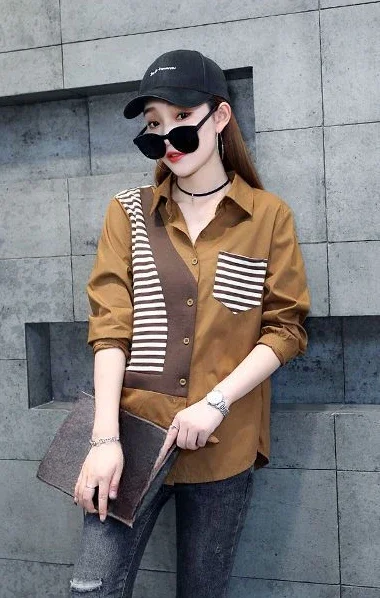 Camisa y blusa para mujer, Tops sencillos Retro para ir al trabajo, | Ropa de mujer · Omeda.es - Imagen 16