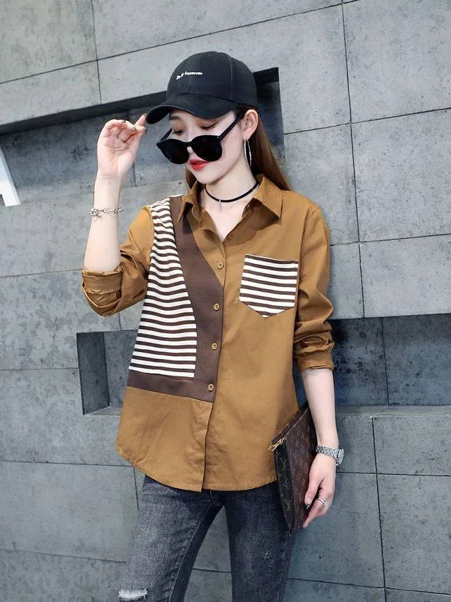 Camisa y blusa para mujer, Tops sencillos Retro para ir al trabajo, | Ropa de mujer · Omeda.es - Imagen 18